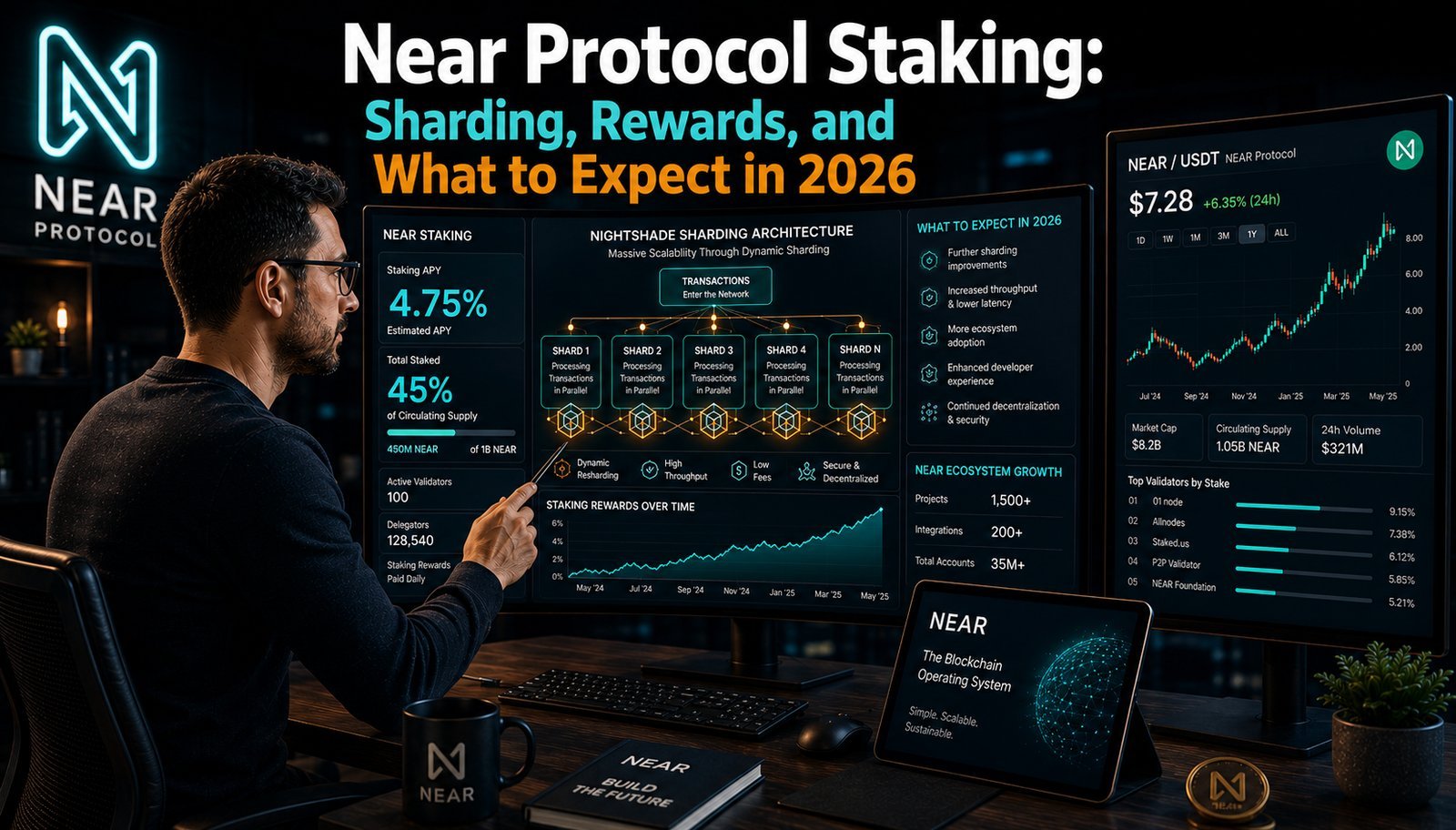 Near Protocol Staking Sharding Rewards and What to Expect in 2026