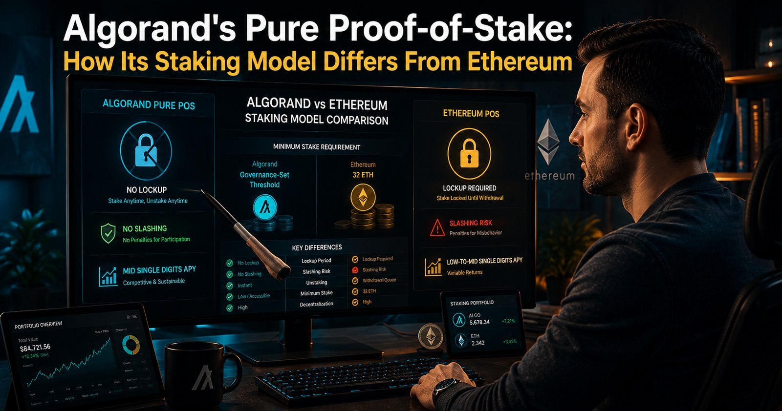 Algorand’s Pure Proof of Stake How Its Staking Model Differs From Ethereum