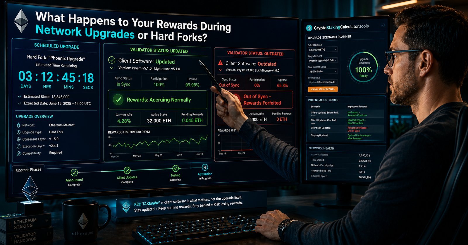 What Happens to Your Rewards During Network Upgrades or Hard Forks?