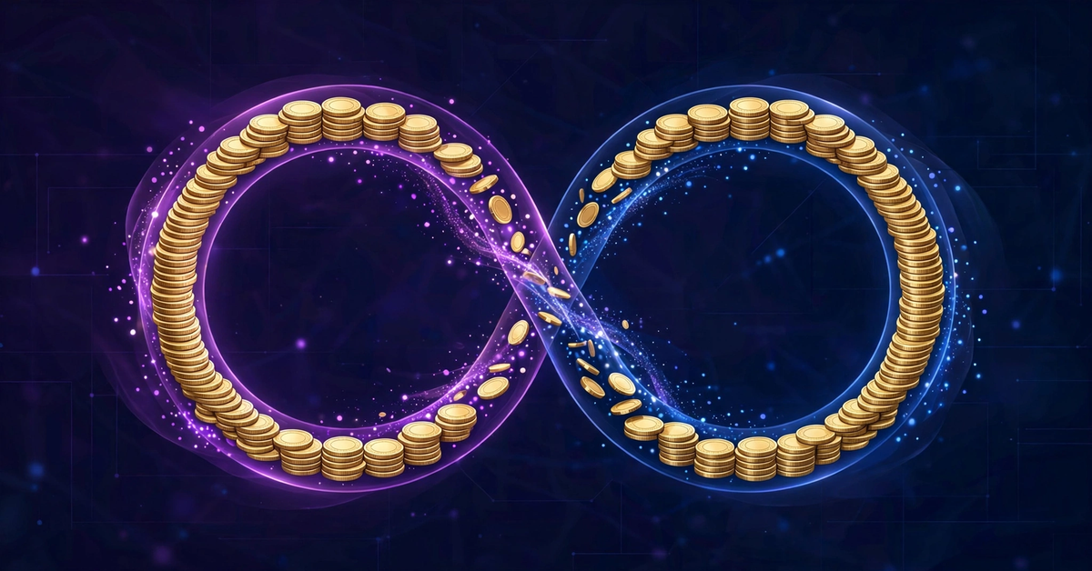 Restake in the Same Token or a Different Coin? The Staking Rewards Math
