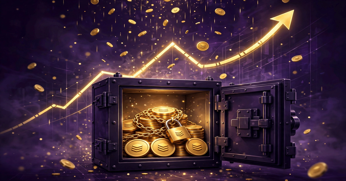 When APY Falls but Price Rises: Your Staking Total Return, Decomposed