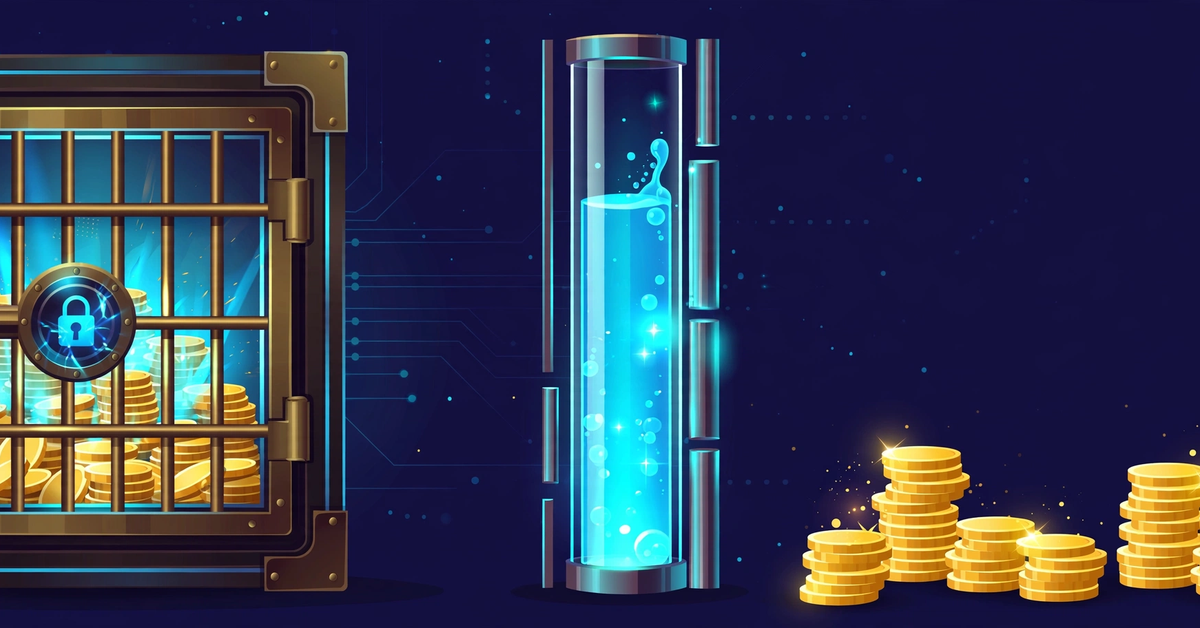 When Staking Rewards Only Compound Above a Minimum: The Threshold Math